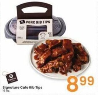 Albertsons Signature Cafe Rib Tips 16 oz offer