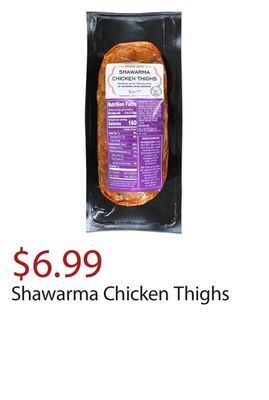 Trader Joe's Shawarma chicken thighs offer