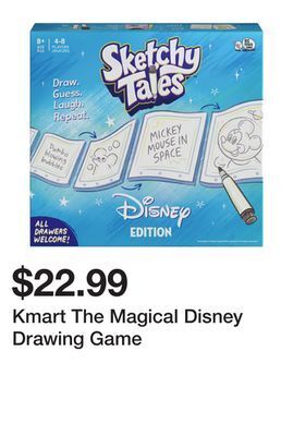 Kmart Kmart the magical disney drawing game offer