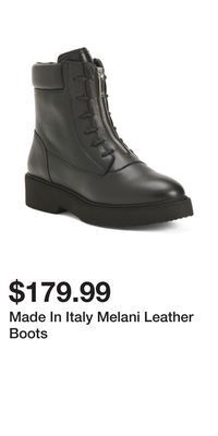 TJ Maxx Made in italy melani leather boots offer