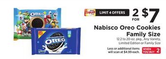 ShopRite Oreo cookies family size offer
