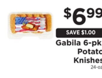 ShopRite 6-pk. potato knishes offer