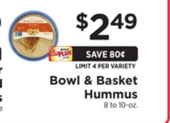 ShopRite Hummus offer
