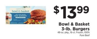 ShopRite 3-lb. burgers offer