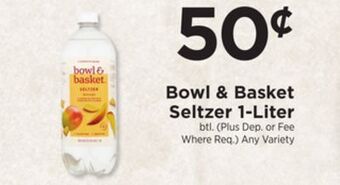 ShopRite Seltzer 1-liter offer