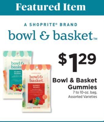 ShopRite Gummies offer