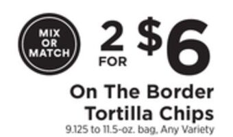 ShopRite Tortilla chips offer