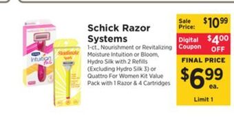 ShopRite Razor systems offer