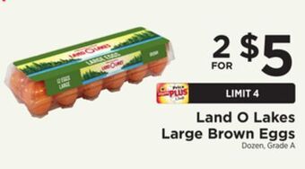 ShopRite Large brown eggs offer