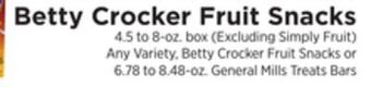 ShopRite Fruit snacks offer
