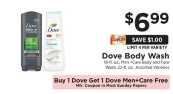 ShopRite Body wash offer