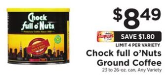 ShopRite Ground coffee offer