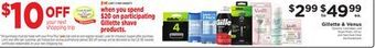 ShopRite Gillette & venus offer