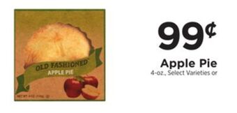 ShopRite Apple pie offer