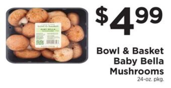 ShopRite Baby bella mushrooms offer