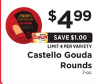 ShopRite Gouda rounds offer
