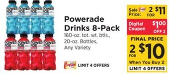 ShopRite Drinks 8-pack offer