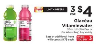 ShopRite Vitaminwater offer