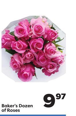 Weis Markets Baker's dozen of roses offer