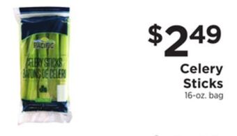 ShopRite Celery sticks offer
