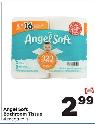 Weis Markets Angel soft bathroom tissue offer