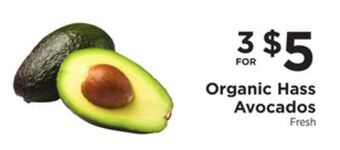 ShopRite Organic hass avocados offer