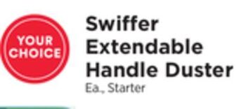 ShopRite Extendable handle duster offer