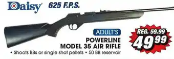 Big 5 Powerline Model 35 Air Rifle offer