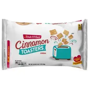 Malt o meal cereal, cinnamon toasters, super size, 33 oz (2 lb 1 oz) 935 g