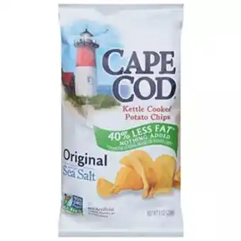 Al's Supermarket Cape cod potato chips, original, kettle cooked 8 oz offer