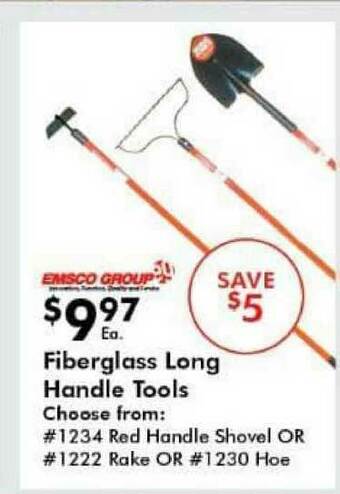 Valu Home Centers Fiberglass Long Handle Tools offer