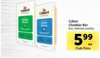 Vons Cabot Cheddar Bar offer