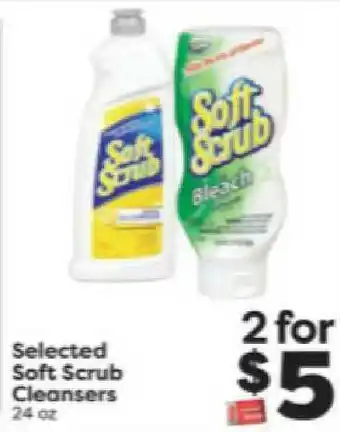 Weis Markets Selected Soft Scrub Cleansers offer