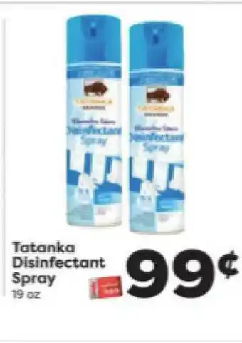 Weis Markets Tatanka Disinfectant Spray offer