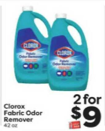 Weis Markets Clorox Fabric Odor Remover offer