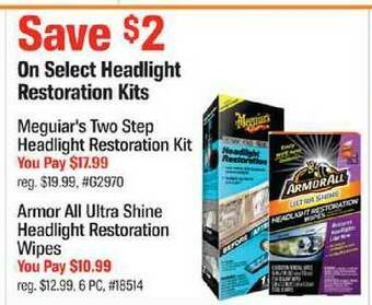Headlight Restoration Kits
