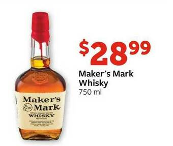Fareway Maker's Mark Whisky offer