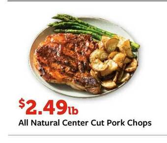 Fareway All Natural Center Cut Pork Chops offer
