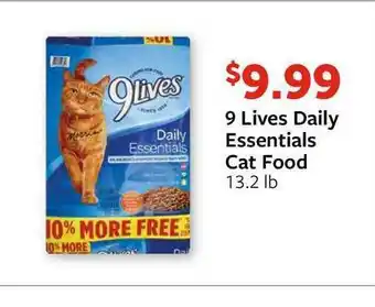 Fareway 9 Lives Daily Essentials Cat Food offer