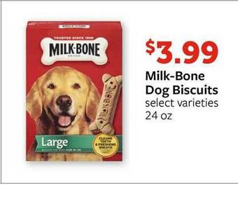 Fareway Milk-bone Dog Biscuits offer