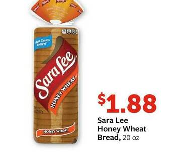 Fareway Sara Lee Honey Wheat Bread offer