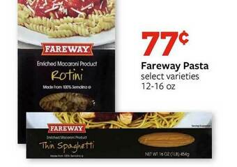 Fareway Fareway Pasta offer