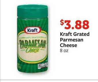Kraft Grated Parmesan Cheese