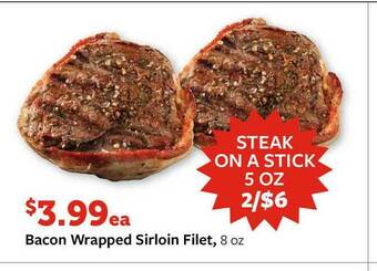 Fareway Bacon Wrapped Sirloin Filet offer