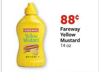 Fareway Fareway Yellow Mustard offer