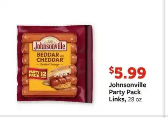 Fareway Johnsonville Party Pack Links offer