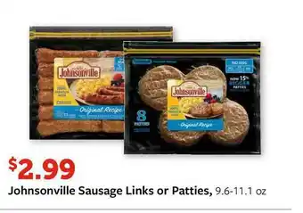 Fareway Johnsonville Sausage Links Or Patties offer