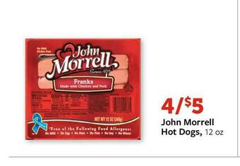 Fareway John Morrell Hot Dogs offer