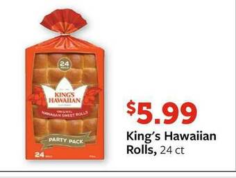Fareway King's Hawaiian Rolls offer