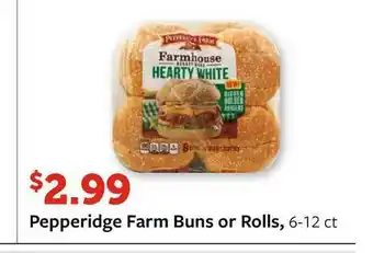 Fareway Pepperidge Farm Buns Or Rolls offer